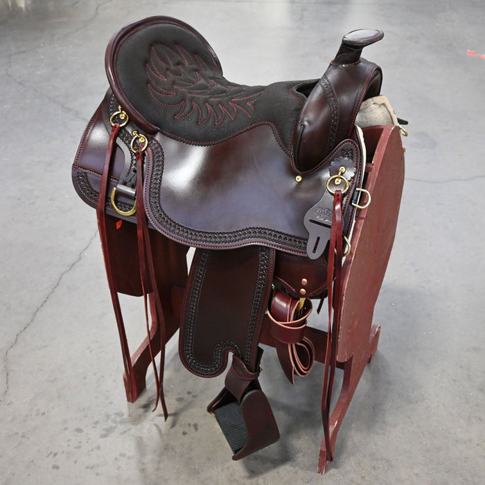 16.5" TUCKER HIGH PLAINS HERITAGE TRAIL SADDLE Saddles - New Tucker