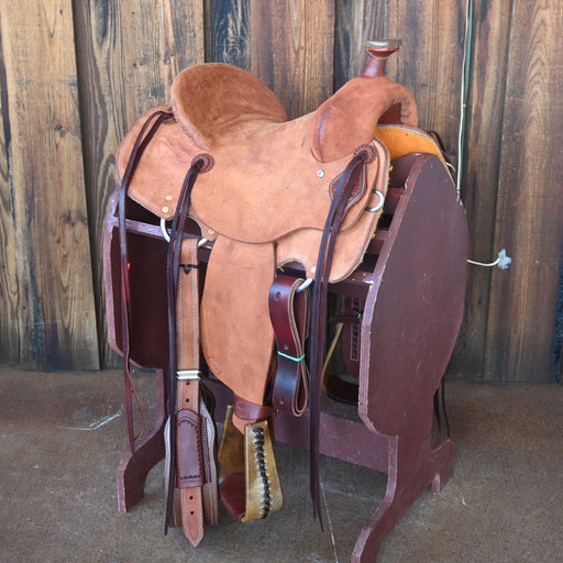 13.5" TESKEY'S STRIP DOWN RANCH SADDLE Saddles - New Teskey's Saddlery