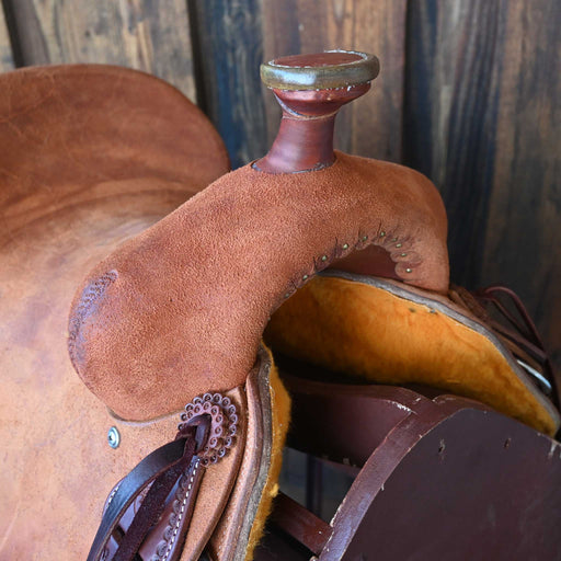 13.5" TESKEY'S STRIP DOWN RANCH SADDLE Saddles - New Teskey's Saddlery