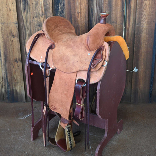 14" TESKEY'S STRIP DOWN RANCH SADDLE Saddles - New Teskey's Saddlery