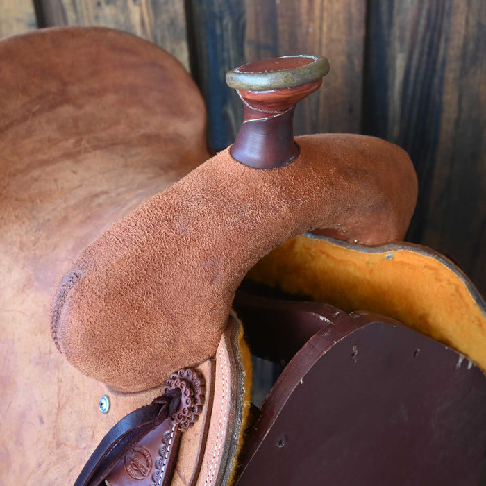 14" TESKEY'S STRIP DOWN RANCH SADDLE Saddles - New Teskey's Saddlery