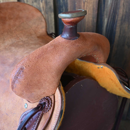 17" TESKEY'S STRIP DOWN RANCH SADDLE Saddles - New Teskey's Saddlery