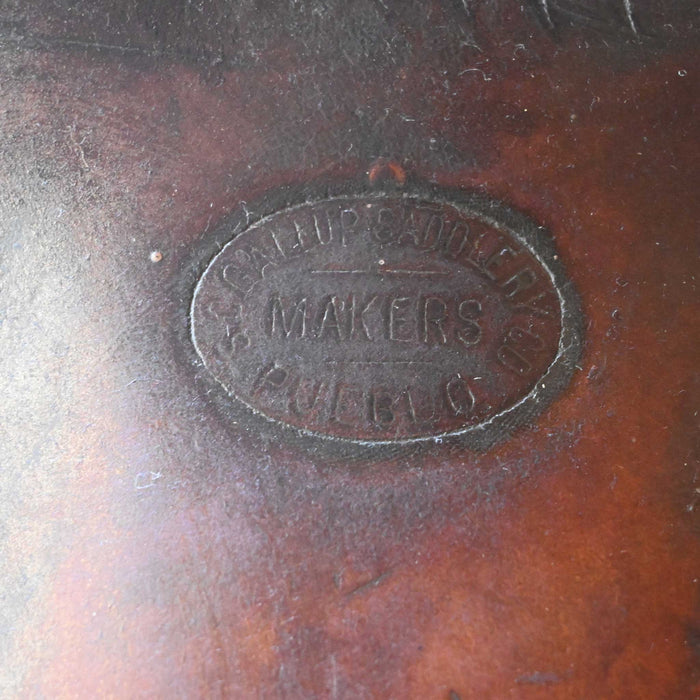 Antique 1890'S S.C Gallup Ranch Saddle Collectibles S.C GALLUP
