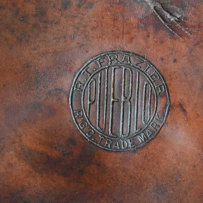 R.T. Frazier 1900's Saddle w/Unique Seat Collectibles R.T. Frazier