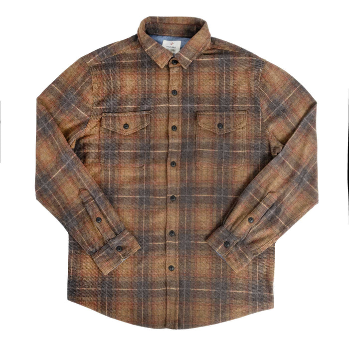 True Grit Drifter Plaid Button Down Shirt MEN - Clothing - Shirts - Long Sleeve TRUE GRIT