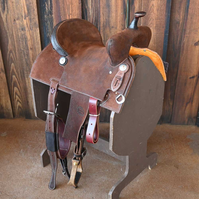 14" JEFF SMITH BARREL SADDLE Saddles - New Jeff Smith
