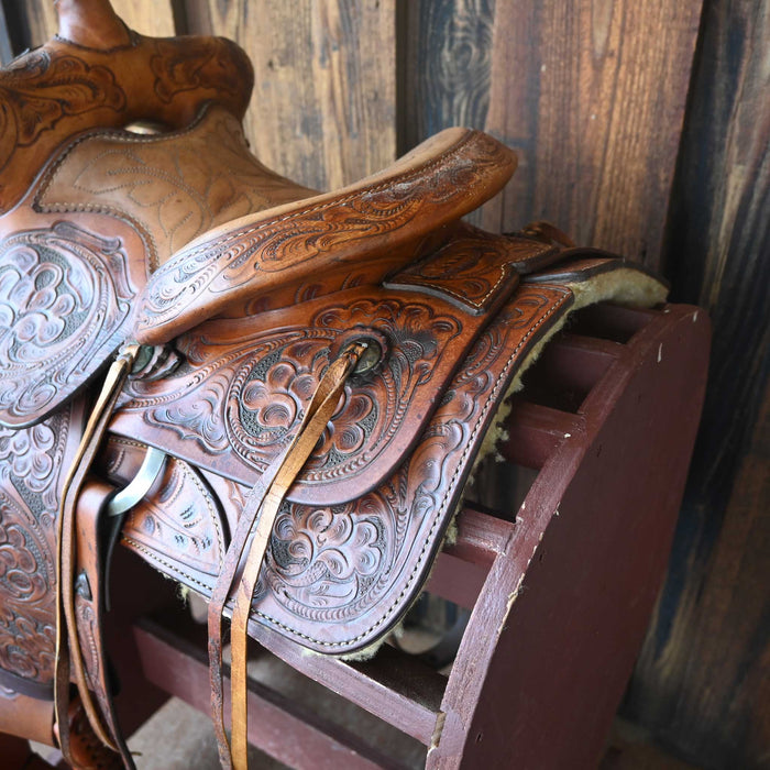 Antique M.L Leddy Kids Saddle Collectibles ML Leddy