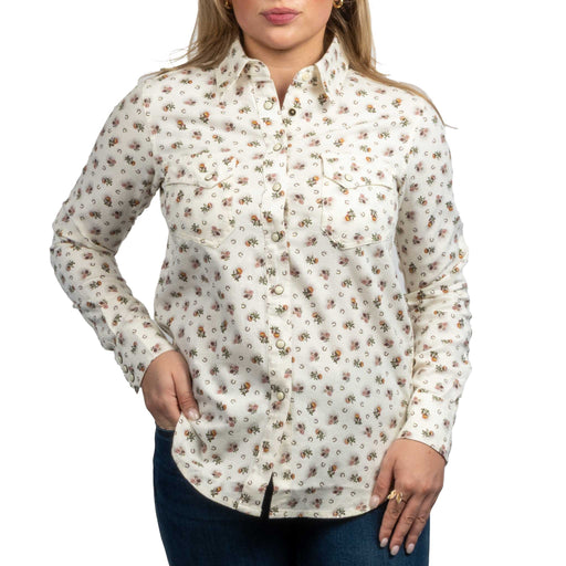 Pendleton Women's Gambler Floral Pearl Snap Western Shirt WOMEN - Clothing - Tops - Long Sleeved Pendleton
