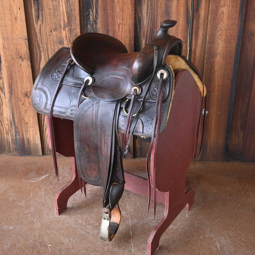 1920's-30's Antique High Back Saddle Collectibles Jumbo
