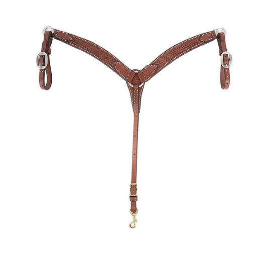 Teskey's Pony Basket Stamped Breast Collar Tack - Breast Collars Teskey's Heavy Oil
