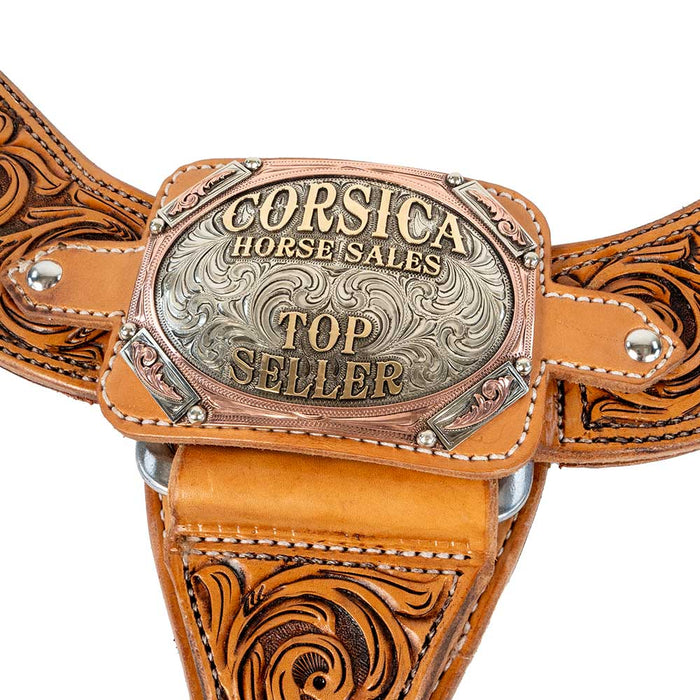 Trophy Breast Collar w/ Buckle #28 Customs & Awards - Breast Collars Trophy