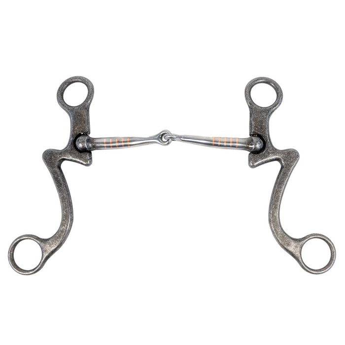 Aged ST Snaffle with Inco Inlay Tack - Bits Formay