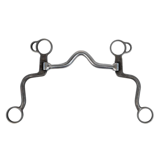 Aged Iron Small Shank Medium Port Bit Tack - Bits Formay