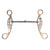 Slow Twist Snaffle Gag Bit with Copper Trim Tack - Bits, Spurs & Curbs - Bits Formay   