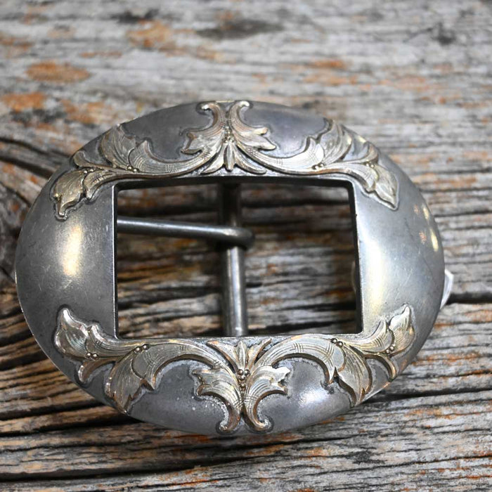 Handmade Silver Engraved Buckle by Cody Anthony Tack - Conchos & Hardware Cody Anthony