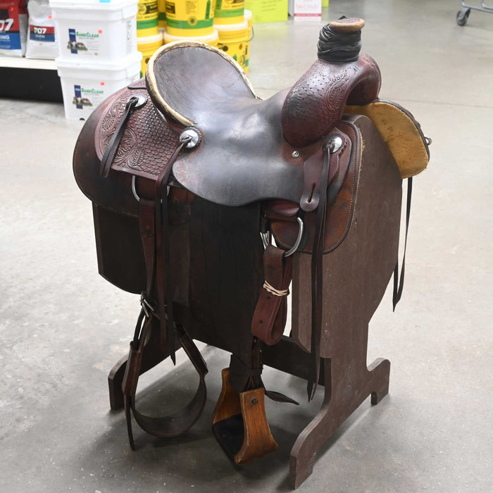 15" USED RANCH SADDLE