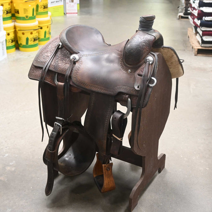 15.5" USED TAD SANDERS RANCH SADDLE