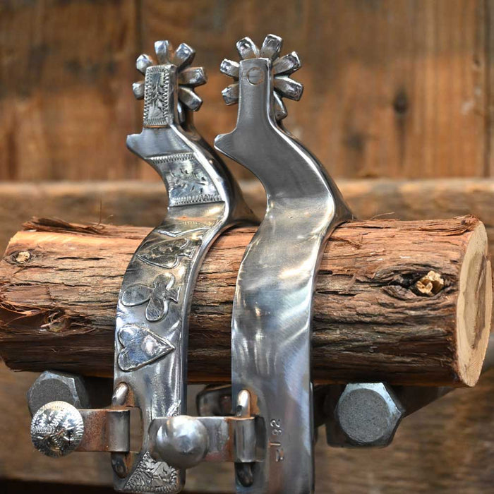 Ricky Trammell Deck of Cards Spurs 8 pt Rowels Tack - Spurs Ricky Trammell