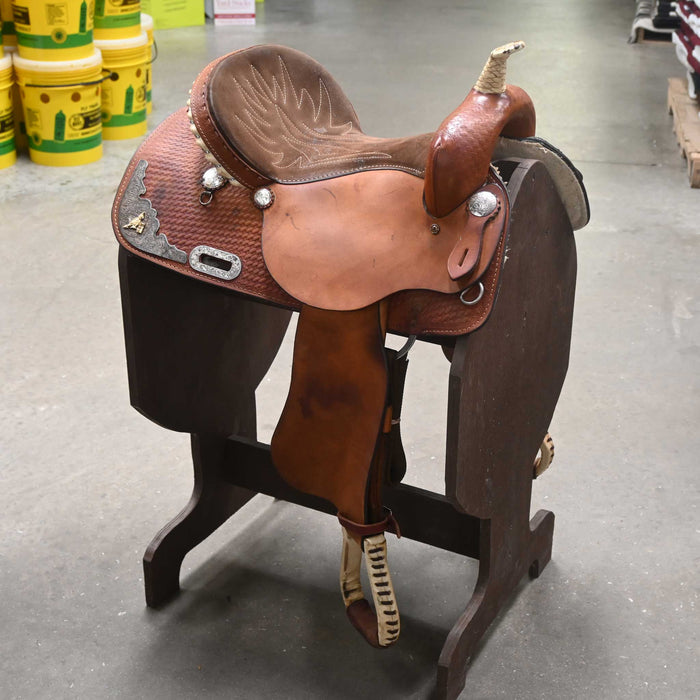 15" USED HR BARREL SADDLE Saddles - Used HR SADDLES