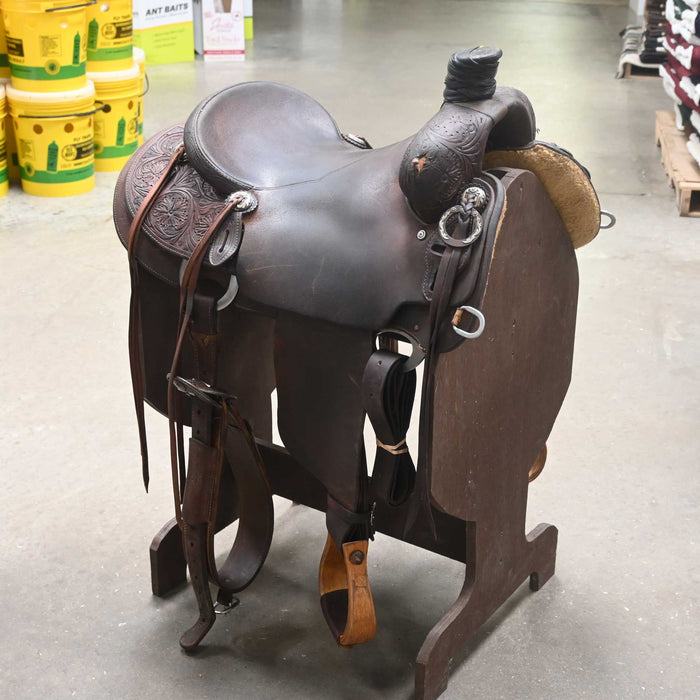 15.5" USED CACTUS RANCH SADDLE