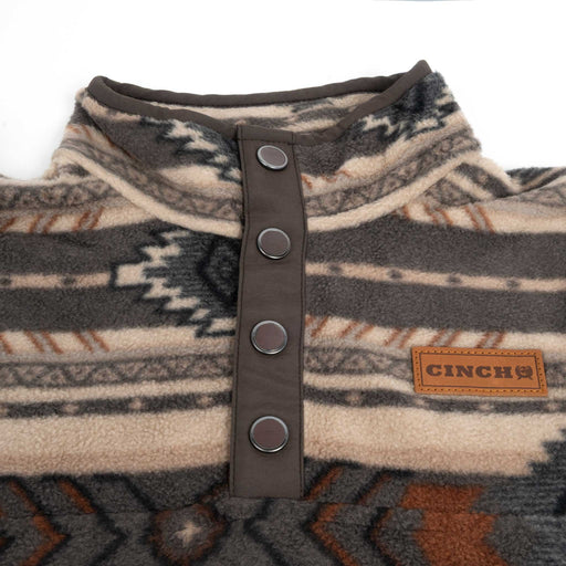 Cinch Boy's Aztec 1/4 Snap Polar Fleece Pullover KIDS - Boys - Clothing - Sweatshirts & Hoodies Cinch