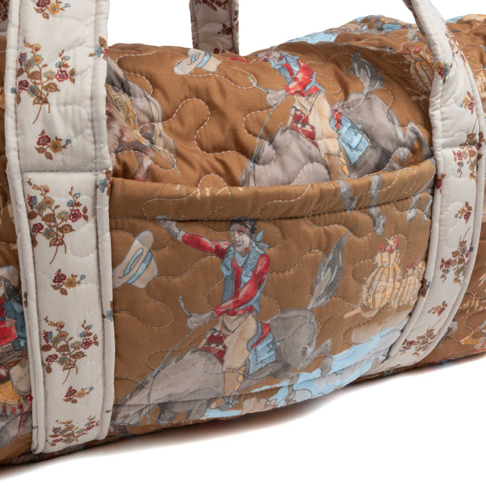 Birdie Gold Duffle Bag ACCESSORIES - Luggage & Travel - Duffle Bags Ida Mae Home