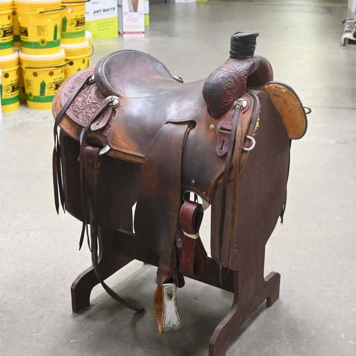 15.5" USED CACTUS RANCH SADDLE