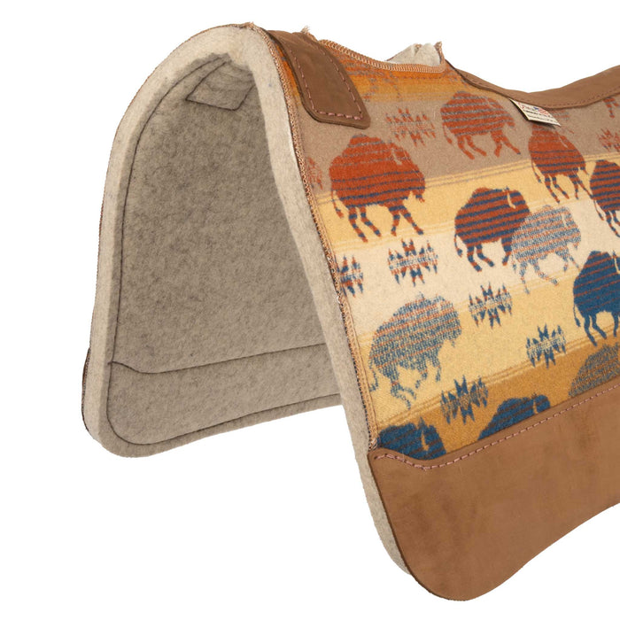 5 Star 3/4" Land of the Buffalo Barrel Pad Tack - Saddle Pads 5 Star
