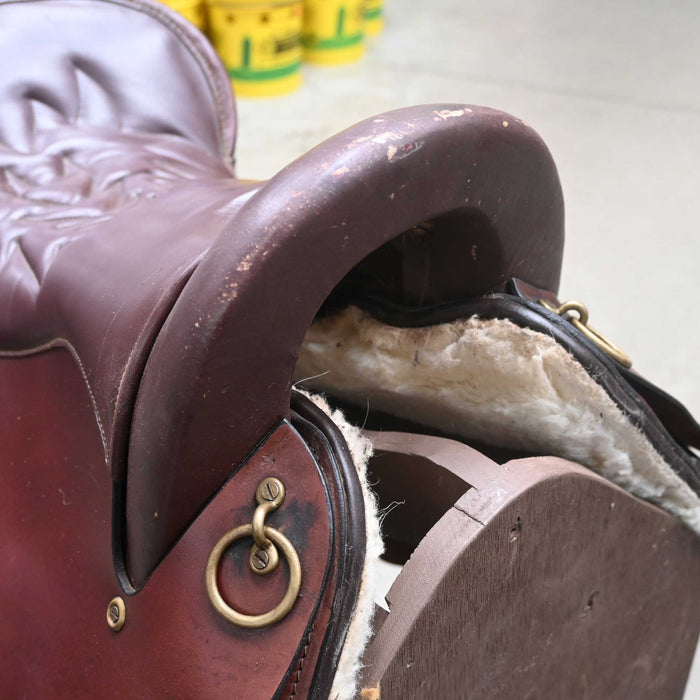 17" USED TRAIL SADDLE Saddles - Used SHOPMADE