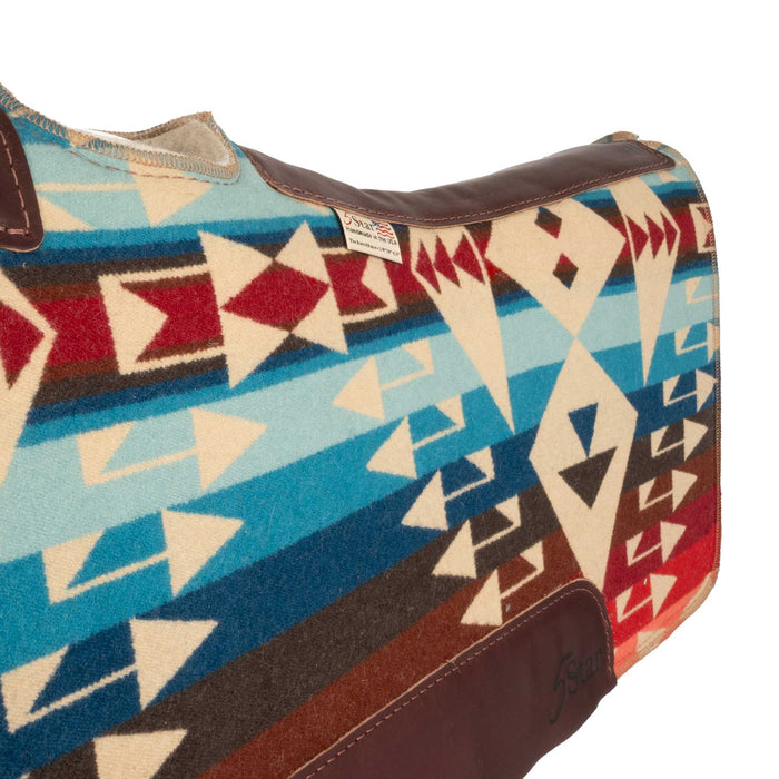 5 Star 3/4" Big Thunder Barrel Pad Tack - Saddle Pads 5 Star