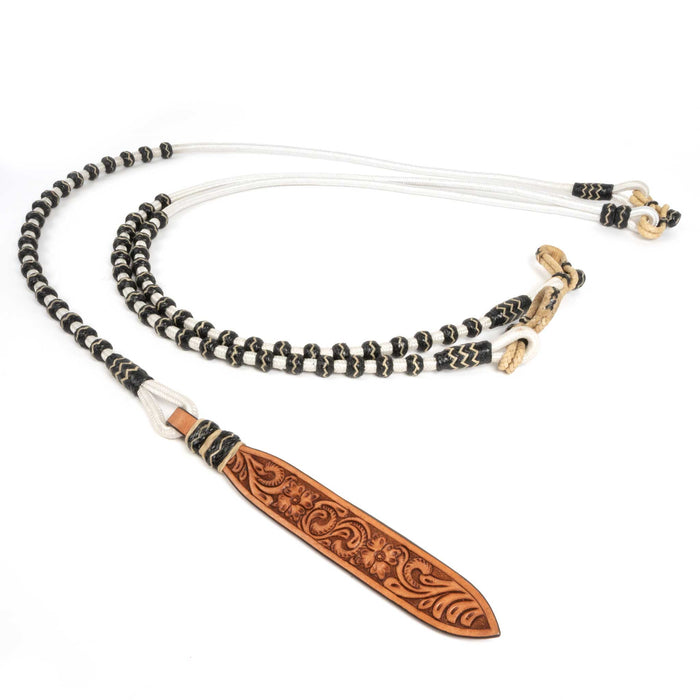 Teskey's Nylon Romel Reins w/Rawhide Tack - Reins Teskey's