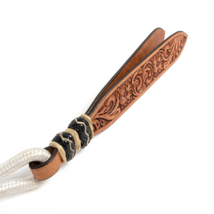 Teskey's Nylon Romel Reins w/Rawhide Tack - Reins Teskey's