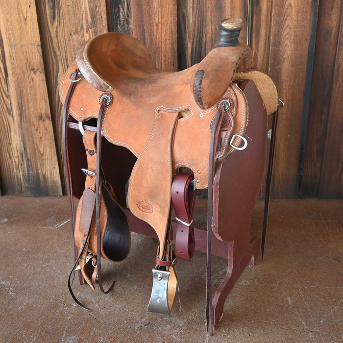 16.5" USED NRS RANCH SADDLE
