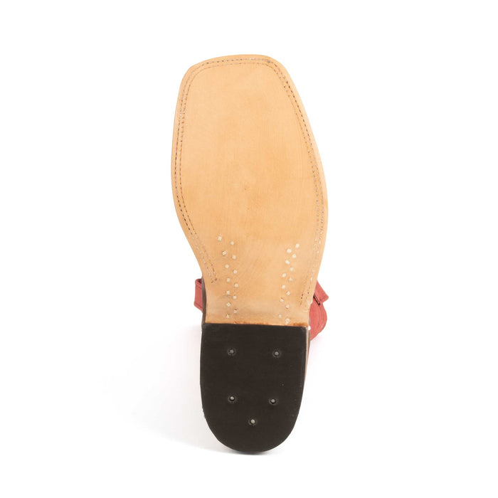 Anderson Bean Men's Milk Chocolate Bison Western Boot MEN - Footwear - Exotic Western Boots Anderson Bean Boot Co.