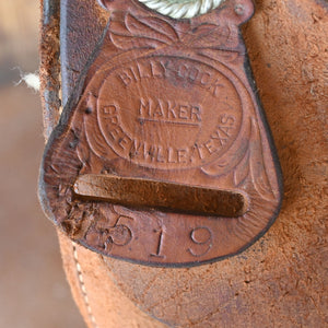 16" USED BILLY COOK BARREL SADDLE Saddles - Used Billy Cook