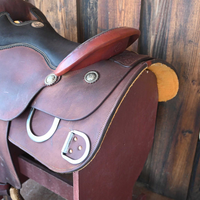 16" USED BILLY COOK TRAINING SADDLE Saddles - Used Billy Cook