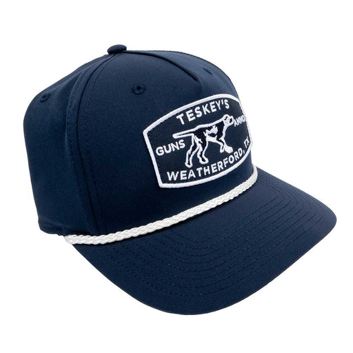 Teskey's Guns & Ammo Pointer Rope Cap - Navy TESKEY'S GEAR - Baseball Caps Teskey's