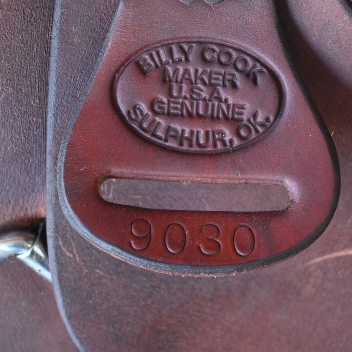 16" USED BILLY COOK TRAINING SADDLE Saddles - Used Billy Cook