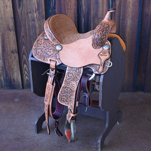14.5" TESKEY'S BARREL SADDLE Saddles - New Teskey's Saddlery