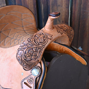 14.5" TESKEY'S BARREL SADDLE Saddles - New Teskey's Saddlery
