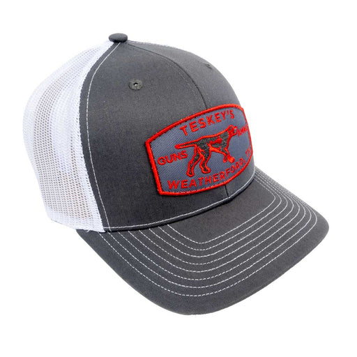 Teskey's Guns & Ammo Pointer Cap - Grey/White TESKEY'S GEAR - Baseball Caps Teskey's
