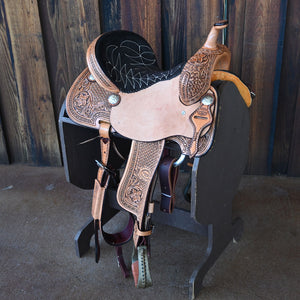 14.5" TESKEY'S BARREL SADDLE Saddles - New Teskey's Saddlery