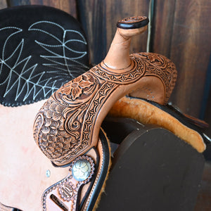 14.5" TESKEY'S BARREL SADDLE Saddles - New Teskey's Saddlery