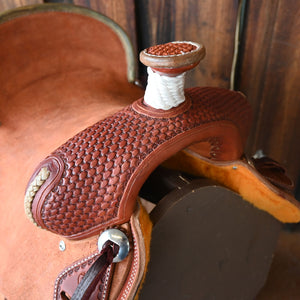 14.5" TESKEY'S RANCH ASSOCIATION SADDLE Saddles - New Teskey's Saddlery