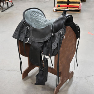 17.5" TUCKER OLD WEST HERITAGE TRAIL SADDLE Saddles - New Tucker