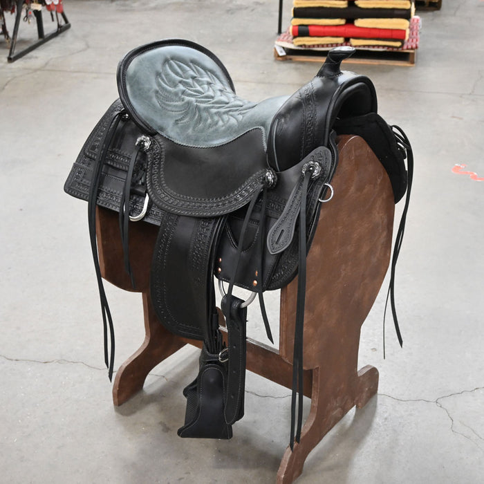 17.5" TUCKER OLD WEST HERITAGE TRAIL SADDLE Saddles - New Tucker