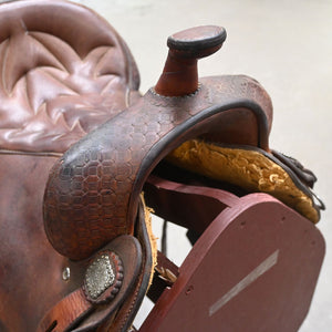 14" USED SHILOH JORDAN BRIGGS FINALIST BARREL SADDLE Saddles - Used Shiloh Saddlery