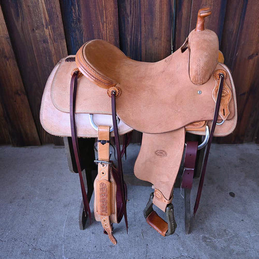 16.5" TESKEY'S PRO CUTTER RANCH CUTTER SADDLE Saddles - New Teskey's Saddlery