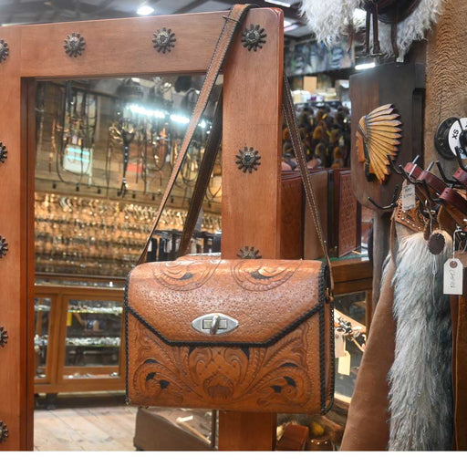 Vintage Leather Western Purse Collectibles MISC