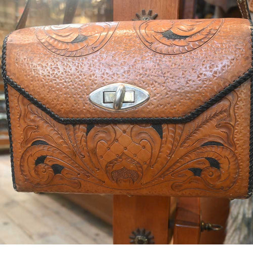 Vintage Leather Western Purse Collectibles MISC